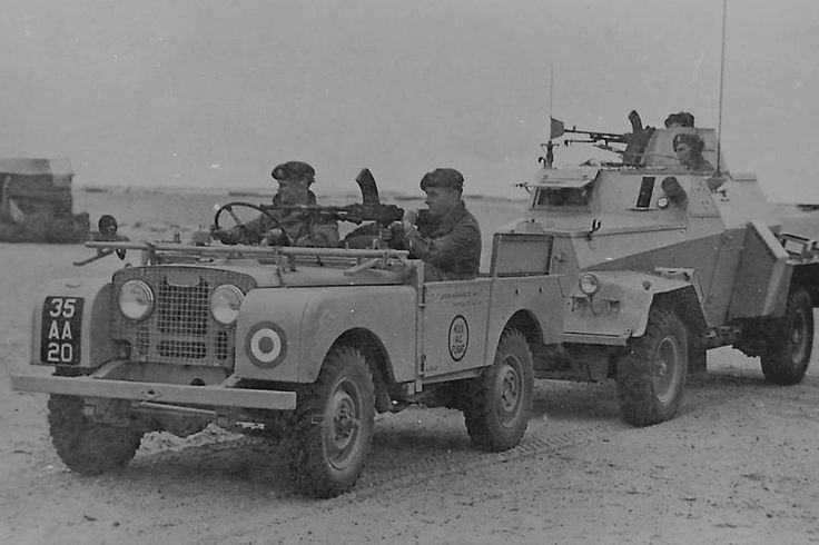 لندروور هم‌ دوره‌ای‌ رنجررو ما در عملیات‌های نظامی!