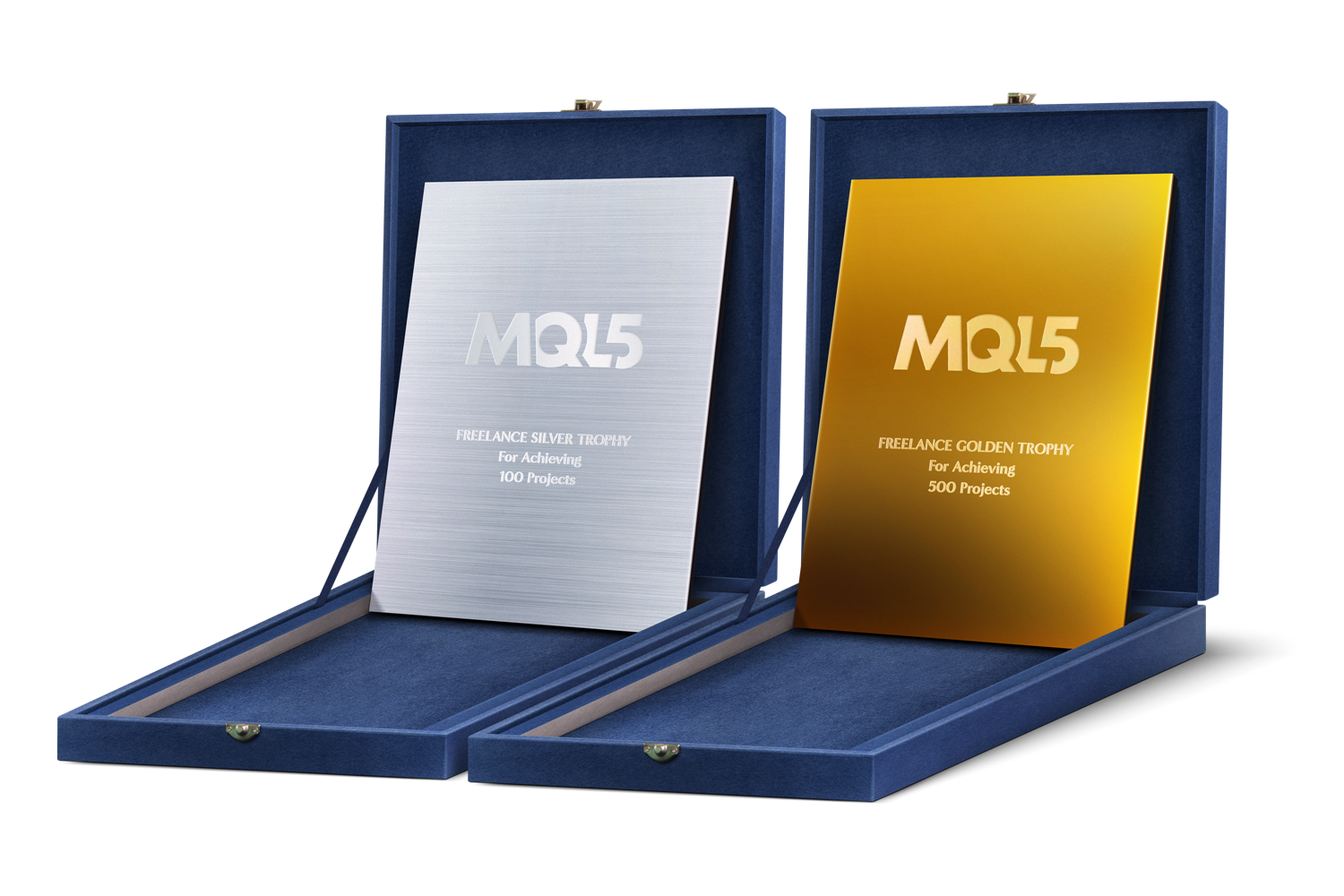 لوح افتخار 100 و 500 فروش موفق در مارکت MQL