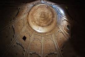 نمای داخلی برج قابوس در گنبد کاووس