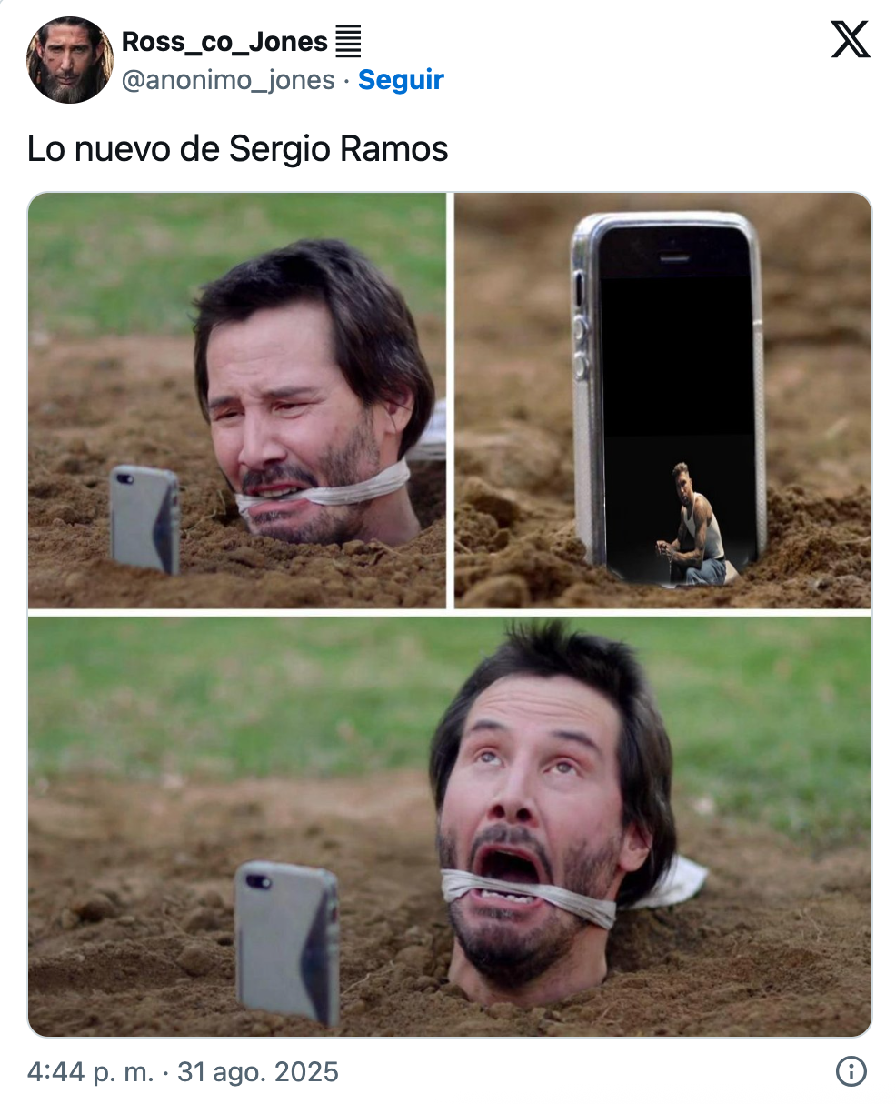 کار جدید سرخیو راموس