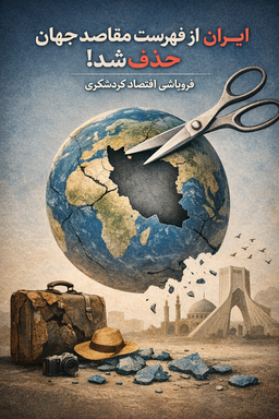 ایران از فهرست مقاصد جهان حذف شد؛ پشت‌پرده فروپاشی اقتصاد گردشگری