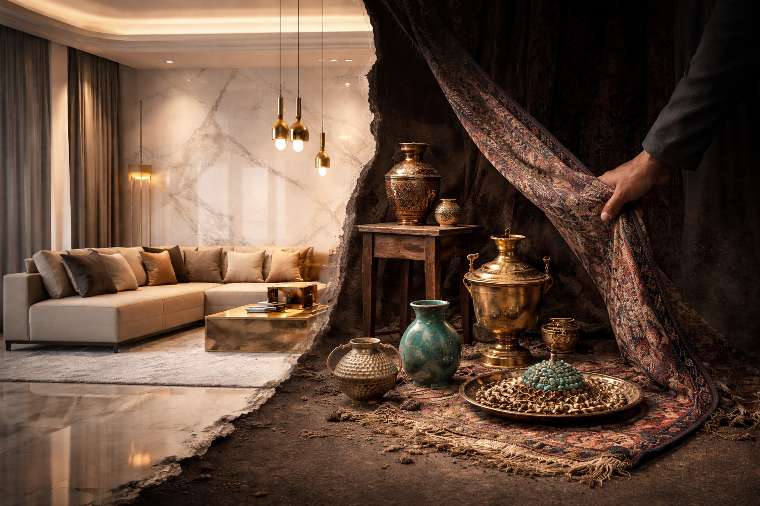 وقتی تجمل جای اصالت را میگیرد؛ سهم ناچیز صنایعدستی در فضاهای معاصر