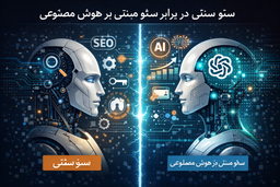 سئو سنتی در برابر سئو مبتنی بر هوش مصنوعی