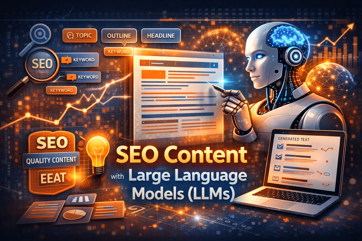 سئو محتوا با کمک مدل‌های زبانی بزرگ (LLMs)