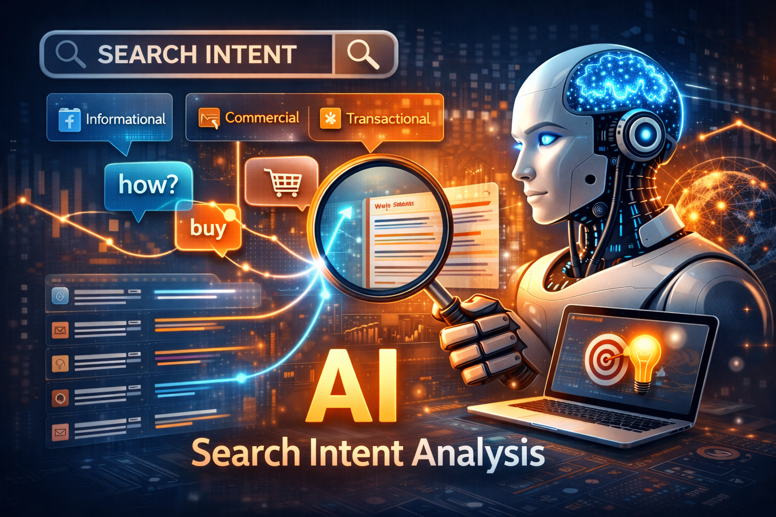 استفاده از هوش مصنوعی برای تحلیل نیت جستجوی کاربران