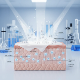 تحلیل مکانیسم‌های دفاعی ضدآفتاب مینرال در پیشگیری از هایپرپیگمانتاسیون؛ از مهندسی فرمولاسیون تا حفاظت بیولوژیک