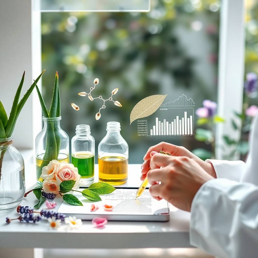 فرمولهای طبیعی در شیمی آرایشی: نقش فرمولاسیونهای طبیعی در بهبود سلامت پوست