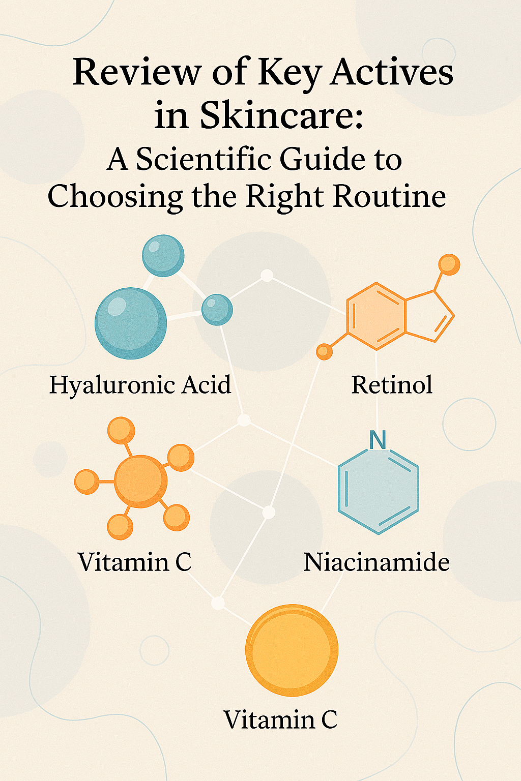 بررسی مهمترین ترکیبات فعال در مراقبت از پوست: راهنمای علمی برای انتخاب روتین مناسب