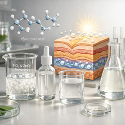 طراحی فلوئید ضدآفتاب مینرال نسل جدید مخصوص پوست نرمال و حساس؛ از علم پایداری تا تجربه کاربری هوشمند