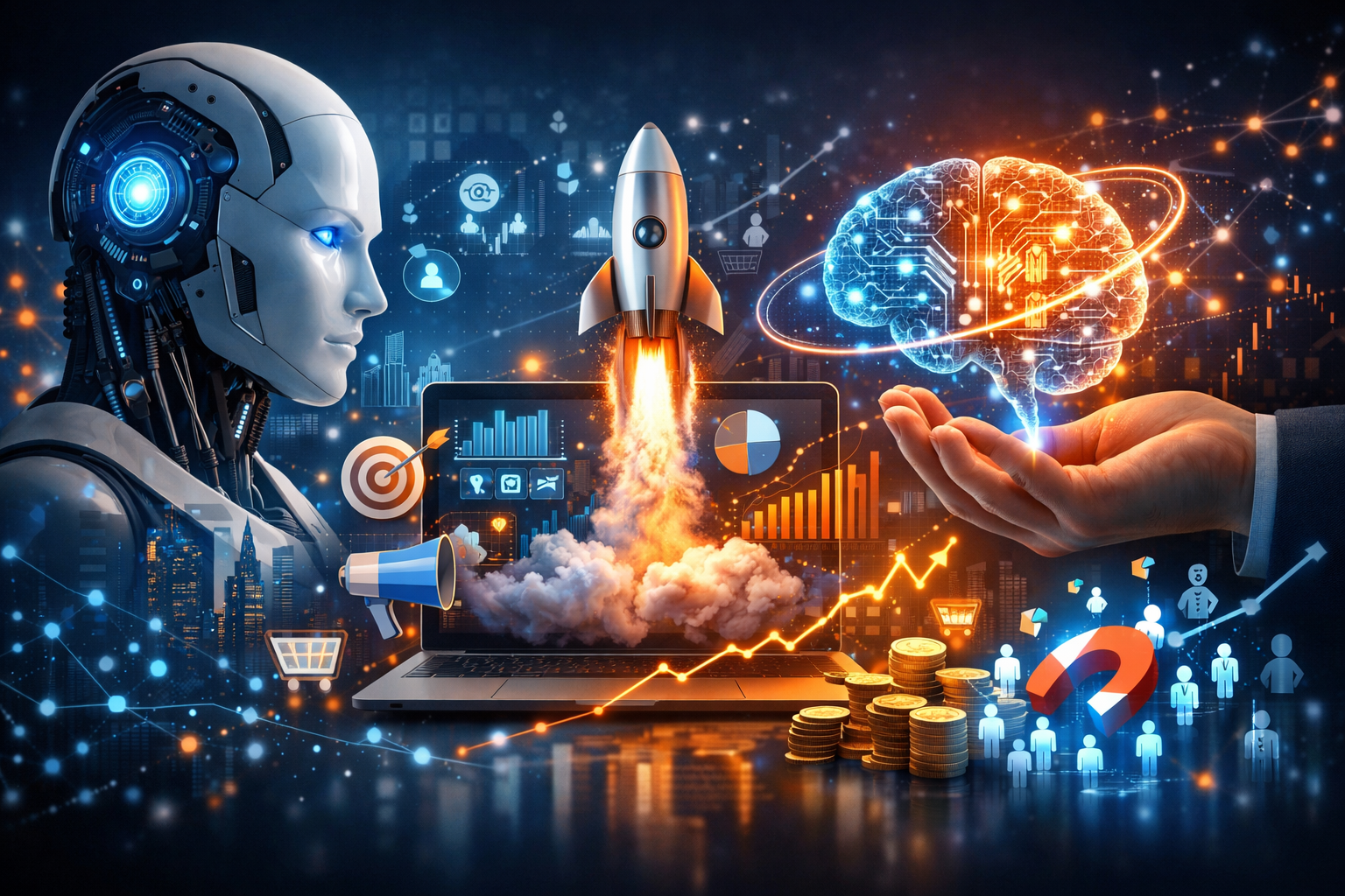 هوش مصنوعی و دیجیتال مارکتینگ؛ چگونه کسب‌وکارها با AI بازی بازار را تغییر می‌دهند؟