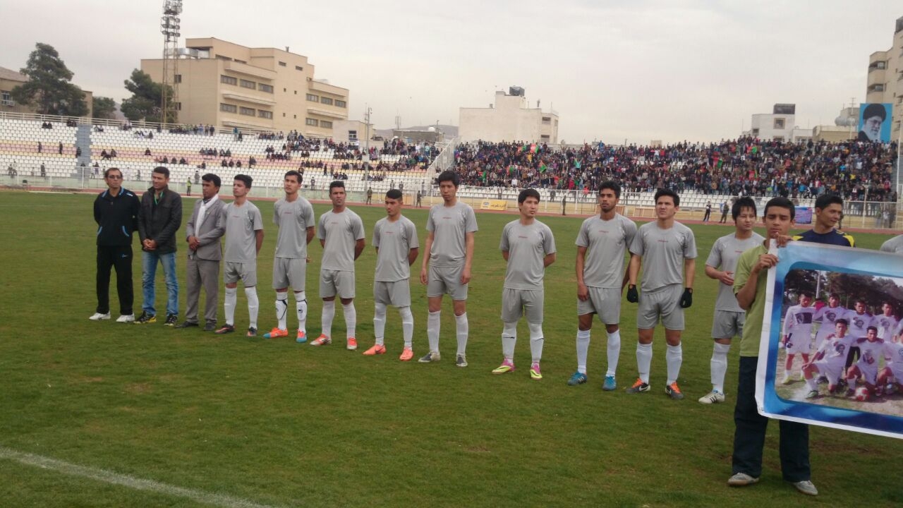 مسابقه با تیم ملی فوتبال افغانستان