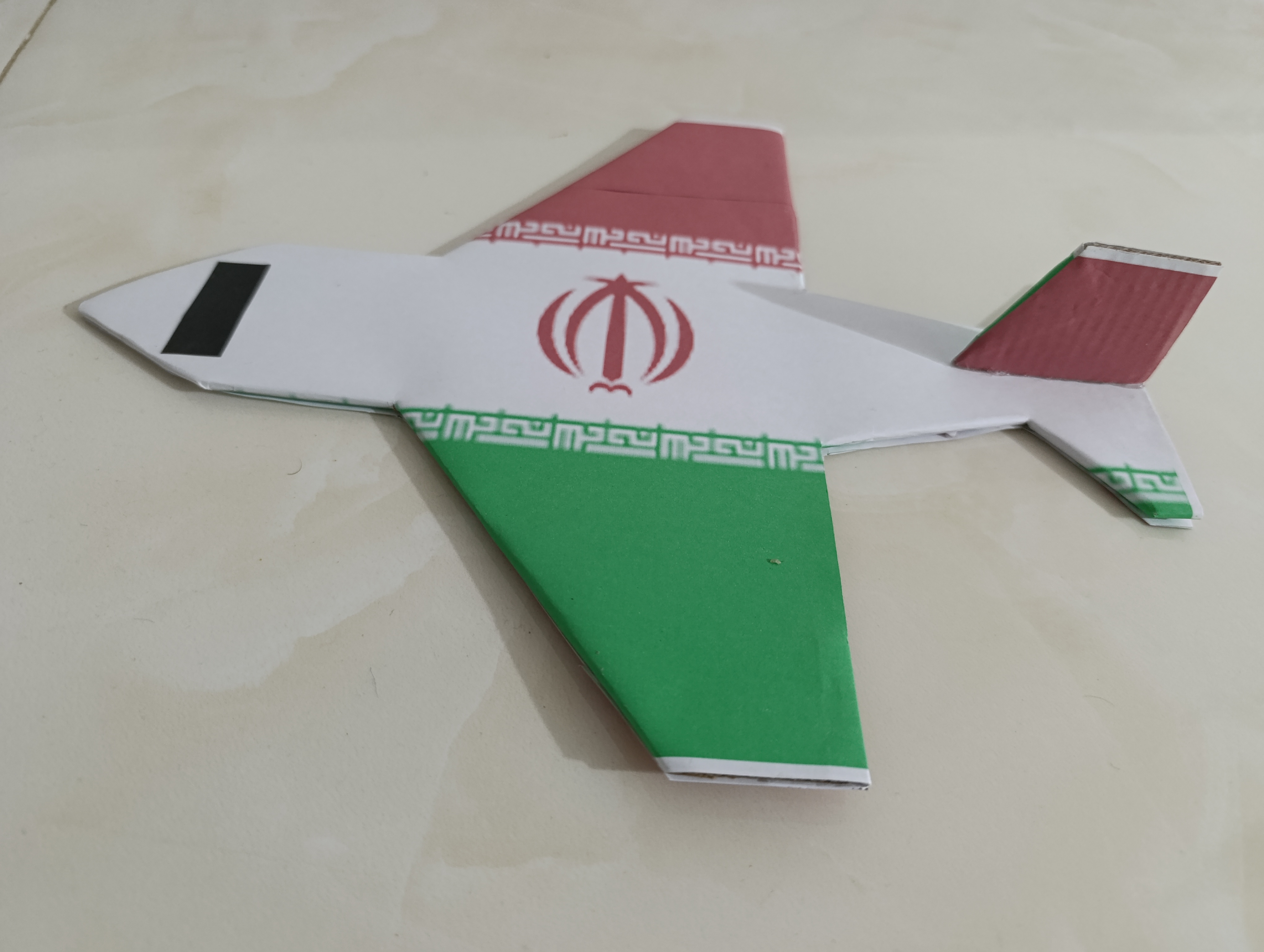 کاردستی پرچم ایران