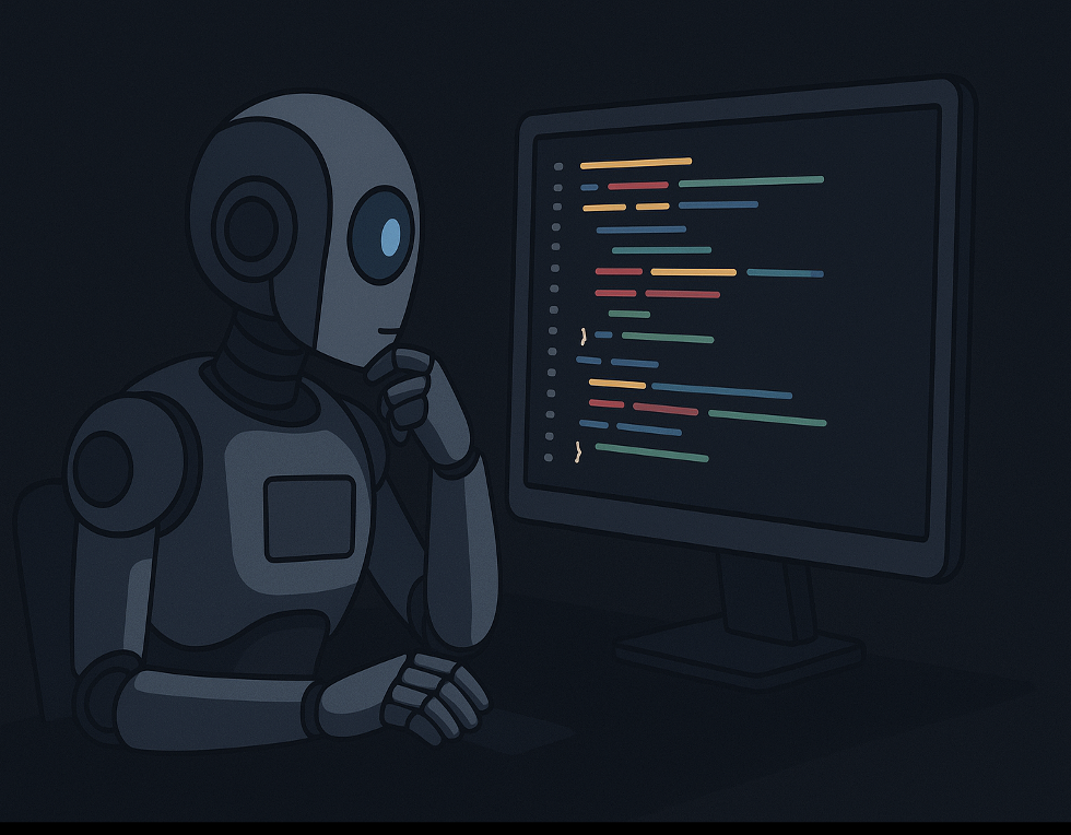 ربات هوشمند در حال بازبینی کد :)