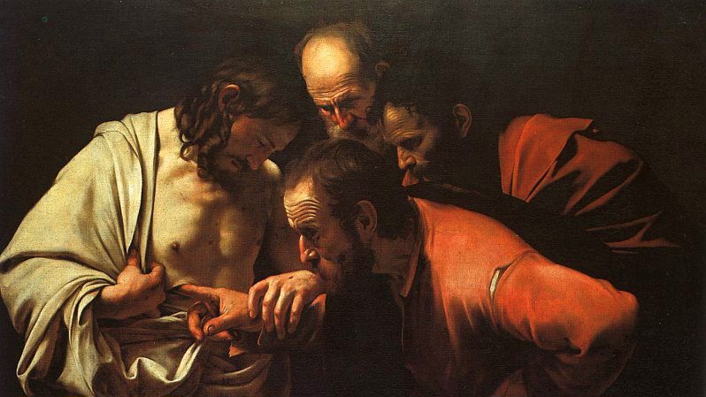 توماس شکاک اثر کاراواجو