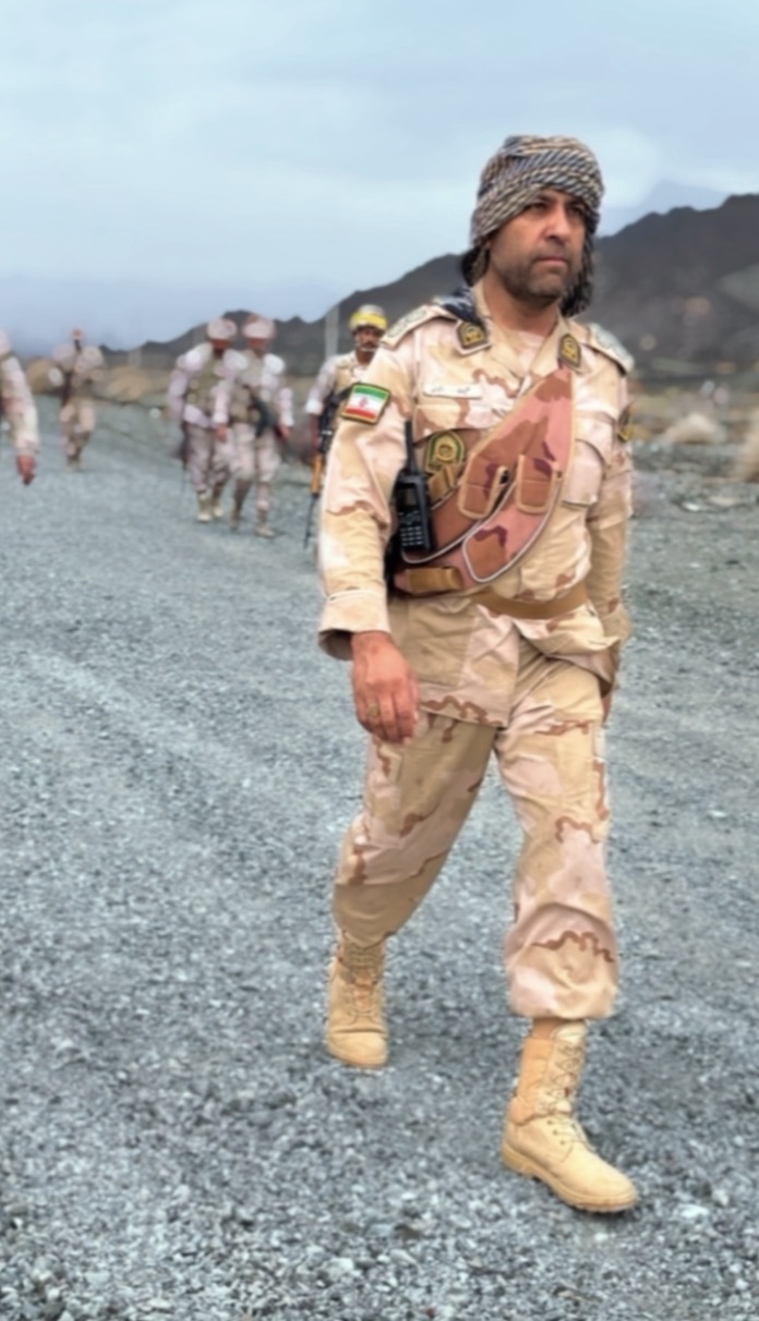 سرهنگ علیرضا دلیری فرمانده هنگ مرزی زاهدان