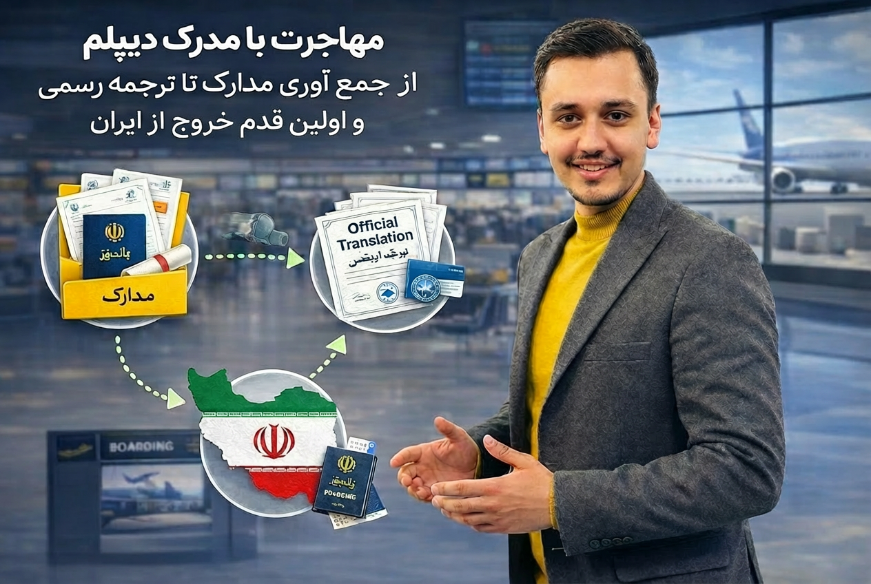 مهاجرت با مدرک دیپلم (سنجش و امتحانات)