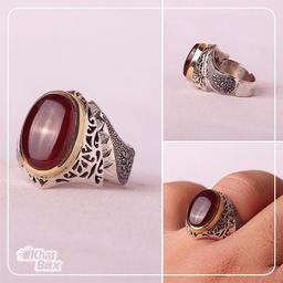 انگشتر نقره مردانه