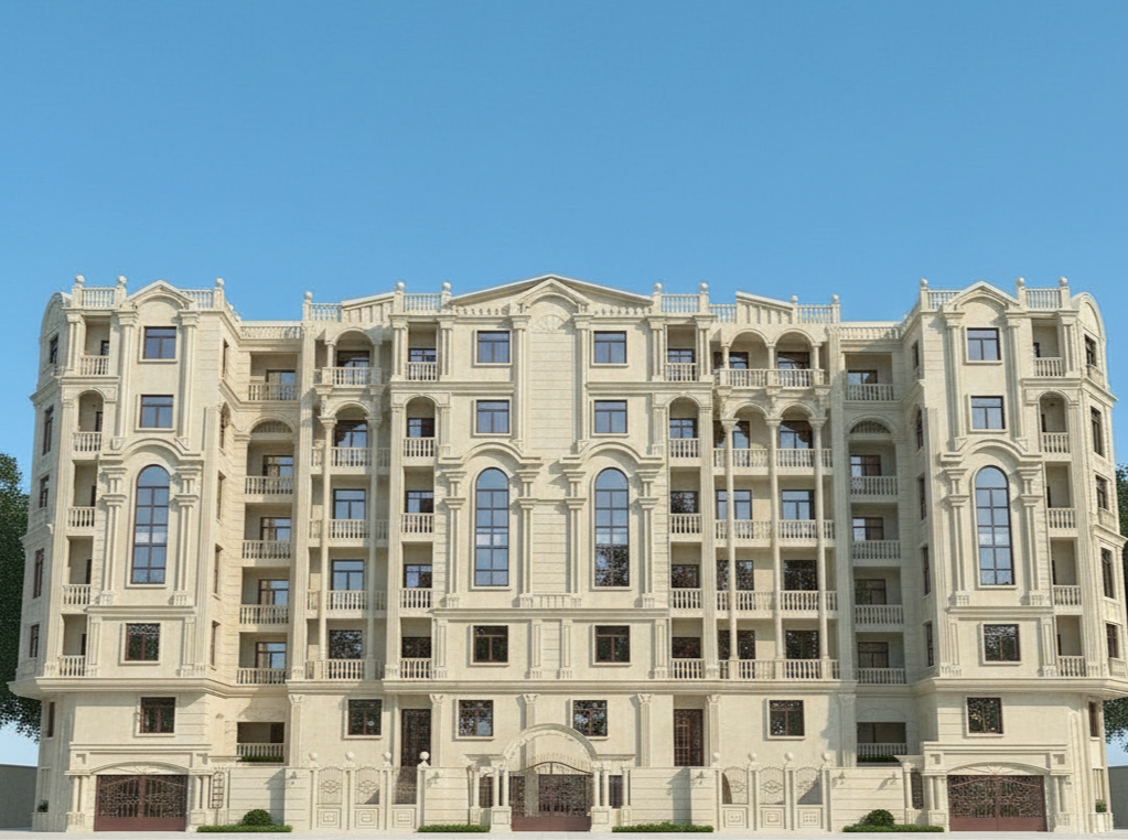 اجرای نمای سنگ با اسکوپ