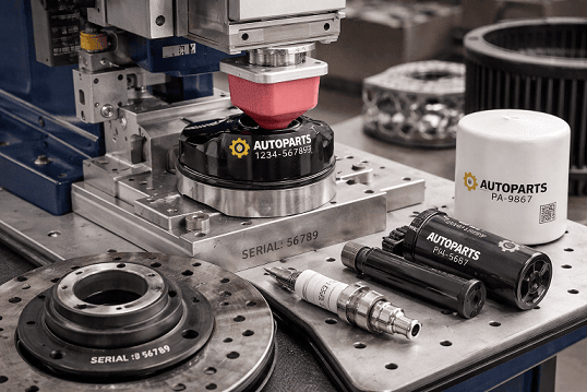 چاپ روی لوازم یدکی