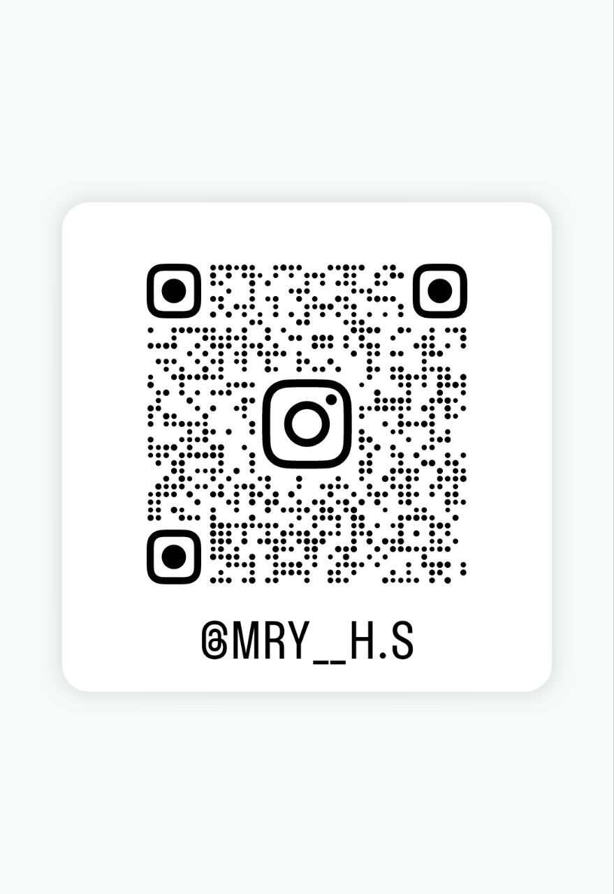 Scan Me/جهت دسترسی به پیج سیده مرضیه حسینی سیسی