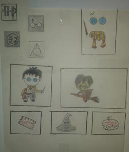 نقاشی در مورد هری پاتر