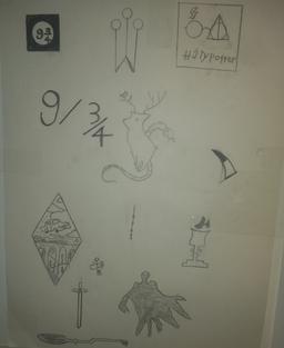 نقاشی هری پاتر