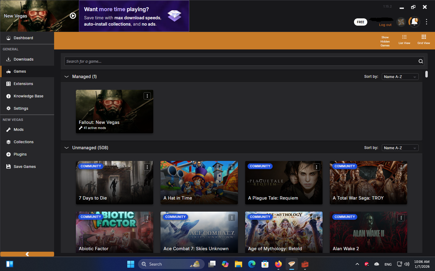 تصویری از محیط برنامه vortex