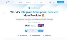 tgpanel.org Officially Launches as a Top & Best Telegram SMM Panel Platform