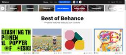 نحوه ساخت بک لینک در سایت behance.net