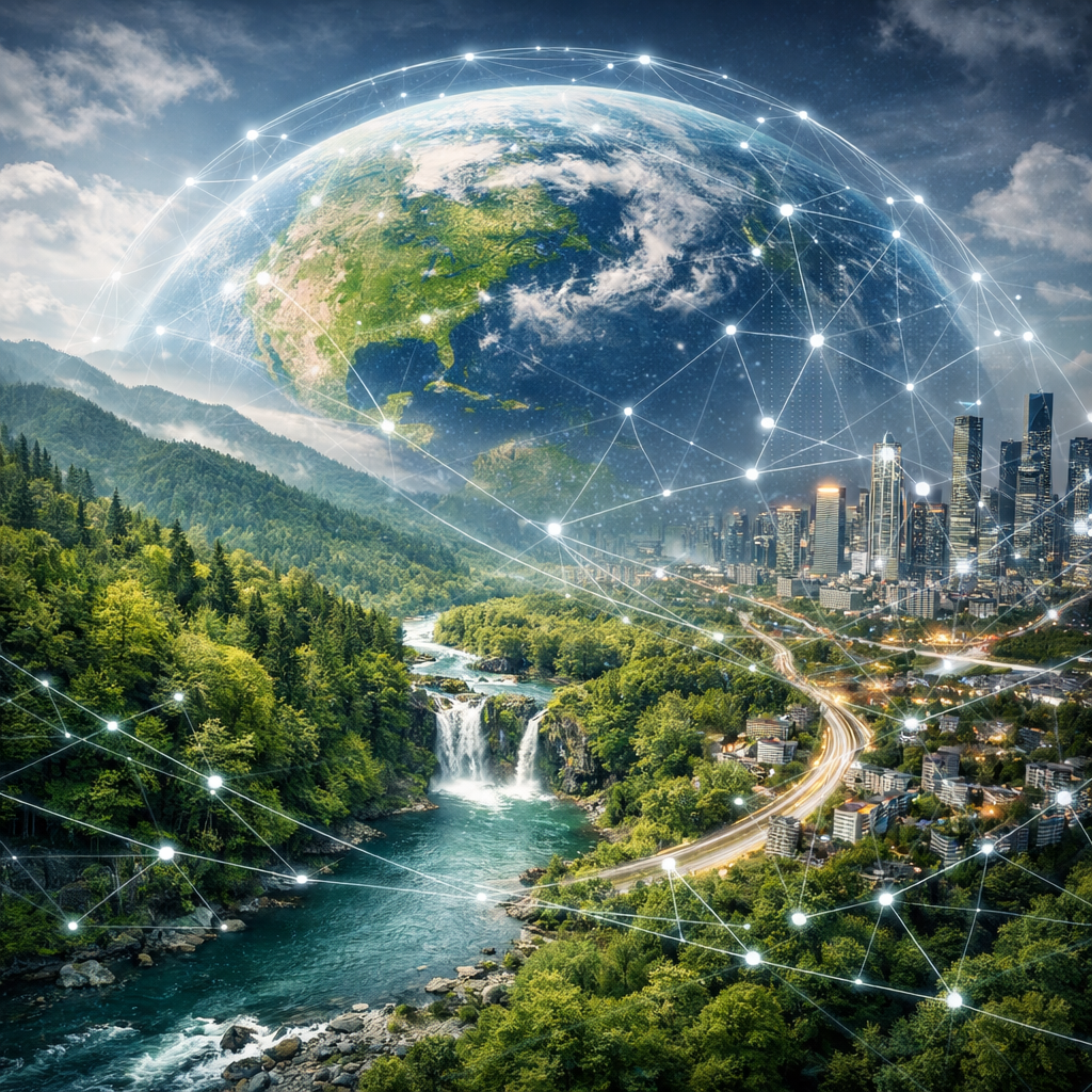 ارتباطات سبز، وقتی نقطه ها به هم سبز می شوند.