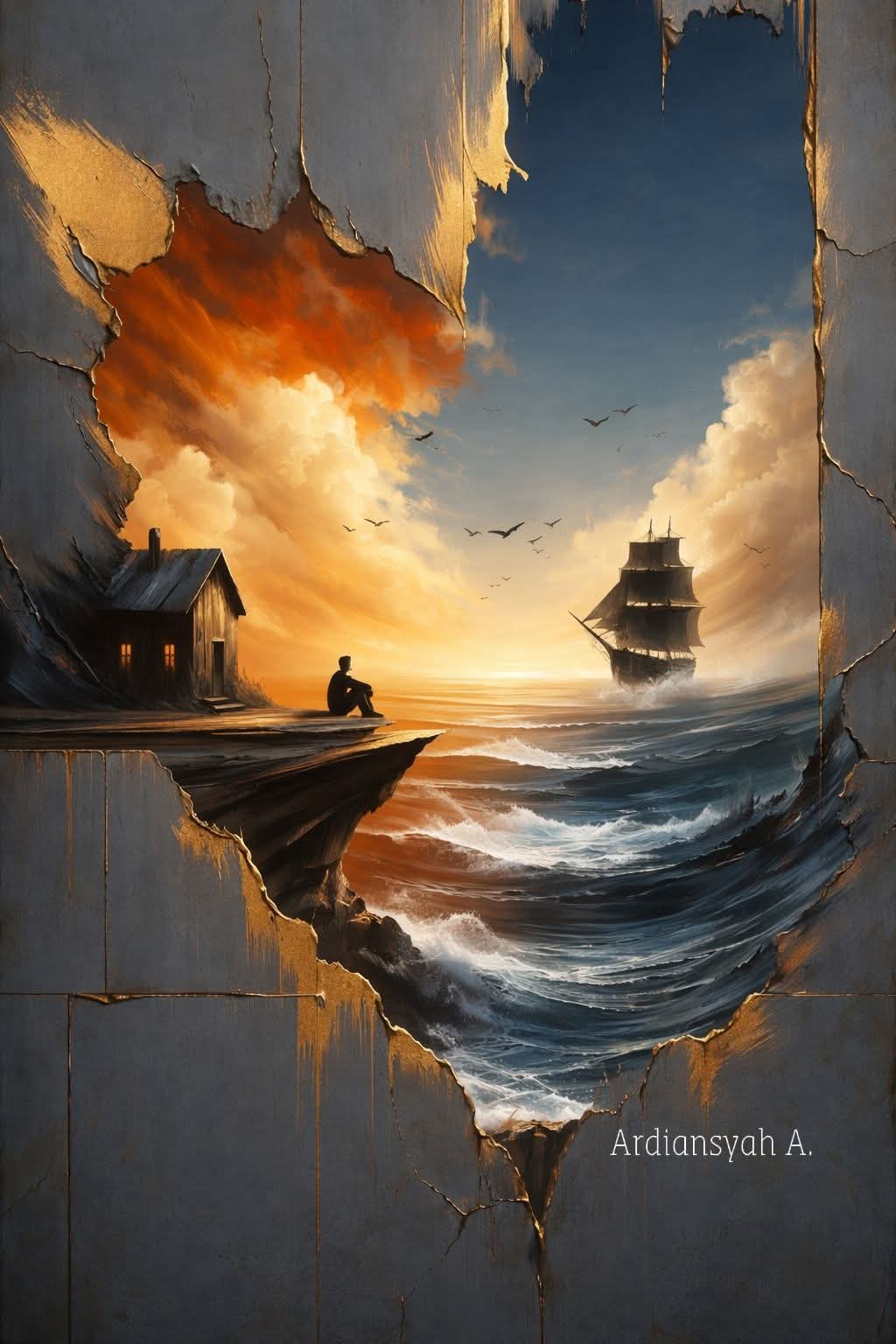 آن سوی دیوارِ گسسته