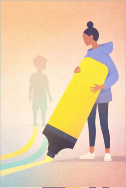 پارادوکس هایلایت در فرزندپروری: وقتی توجه انتخابی، دید ما را محدود می‌کند.