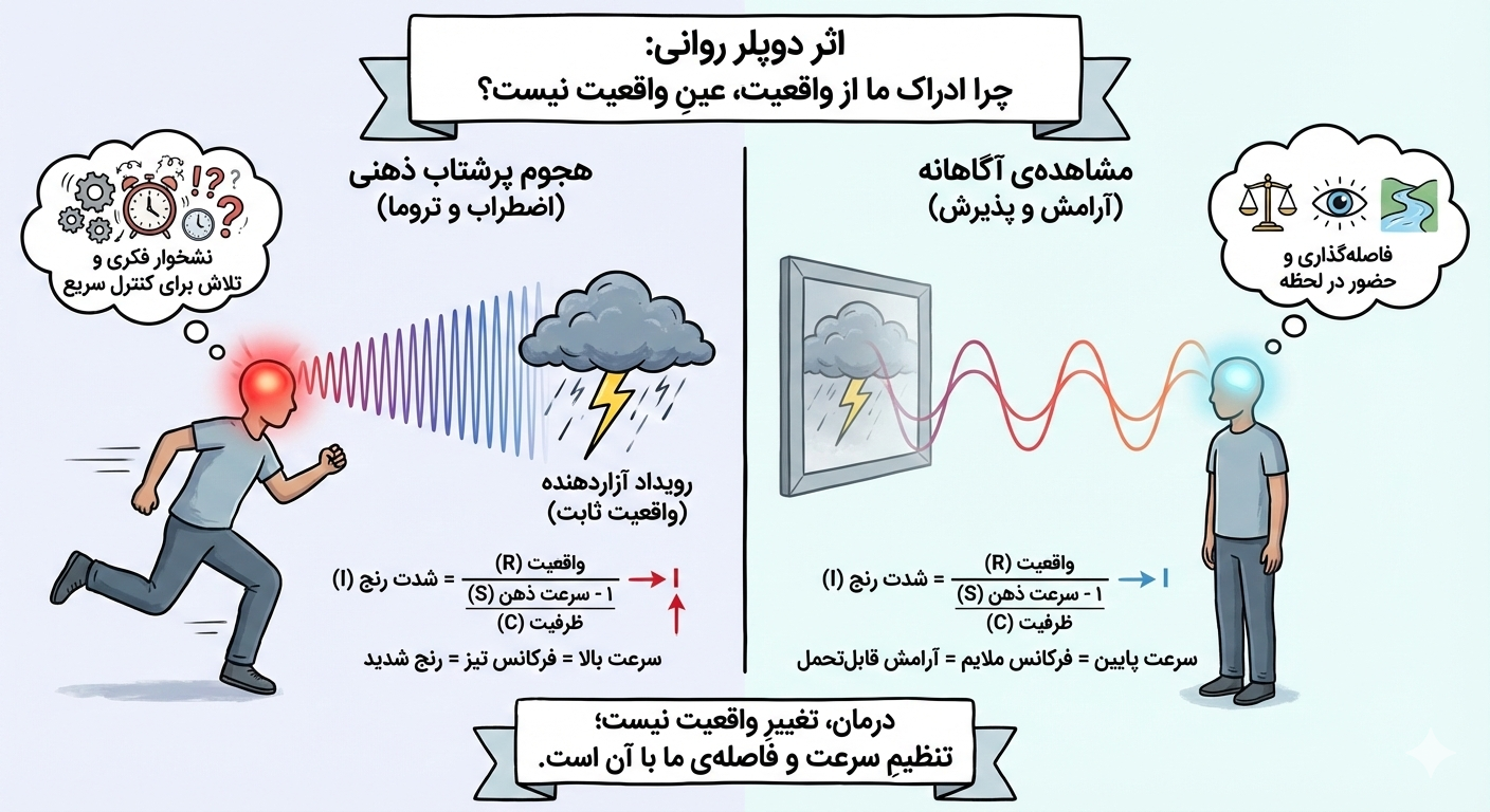 کاربرد استعاری اثر دوپلر در رواندرمانی
