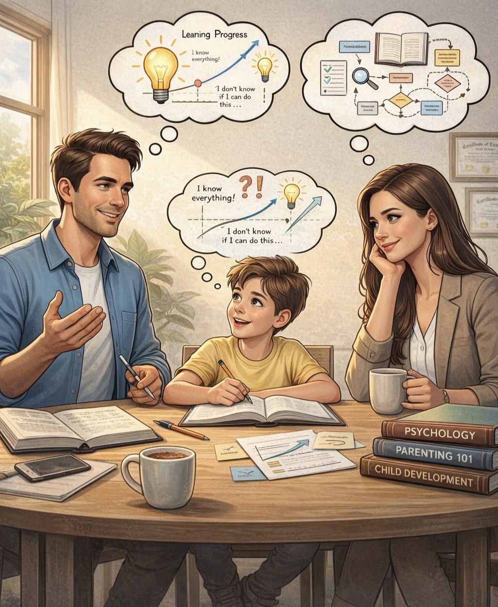 پرورش خودآگاهی در کودکان: نقش والدین در رشد توانایی خودارزیابی