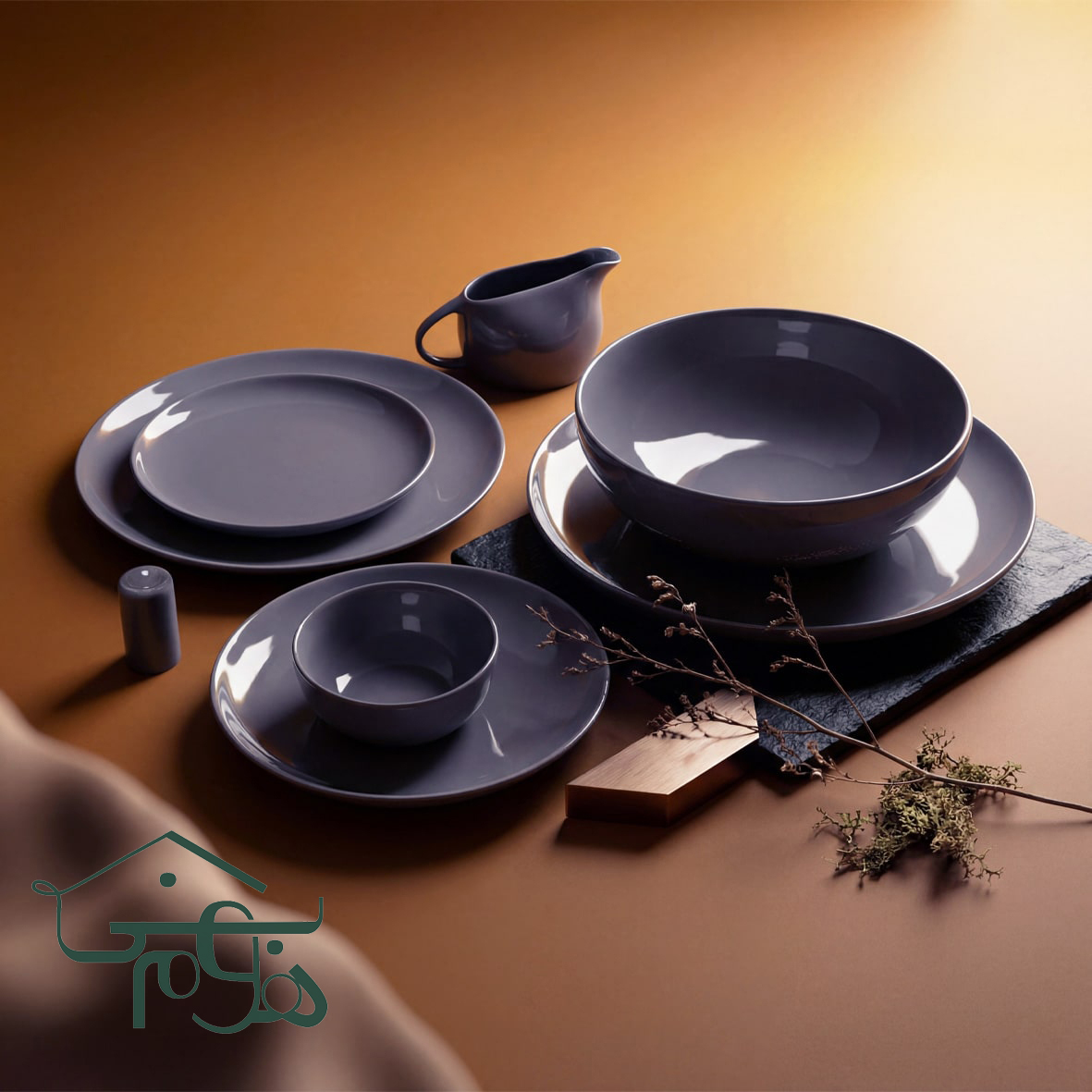 سرویس چینی ۳۰ پارچه کرایس دلفینی