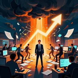 میان آشوب و تصمیم: هنر رهبری تیم در شرایط بحرانی