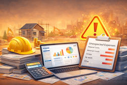 کنترل هزینه‌های غیرمنتظره در ساخت‌وساز با مدیریت مالی پروژه