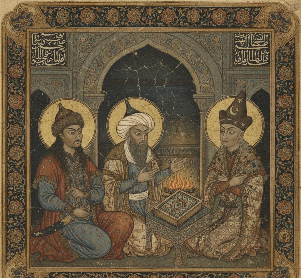 نگاره آگرشاه مروزی در موزه واتیکان