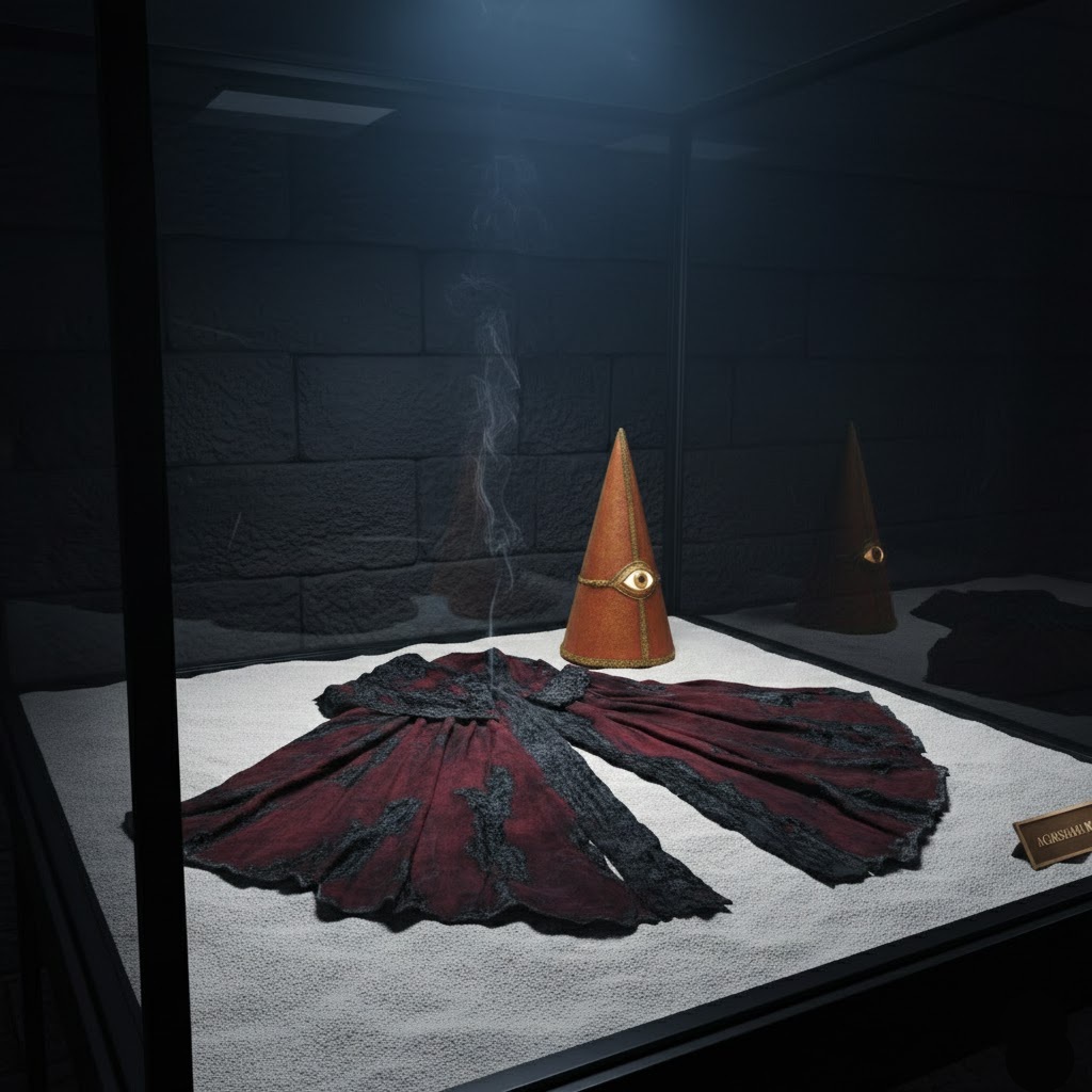 شنل (رَدا) و کلاه آگرشاه در موزه مخفی واتیکان