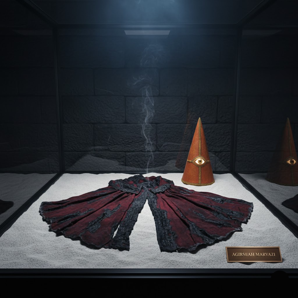 شنل (رَدا) و کلاه آگرشاه در موزه مخفی واتیکان