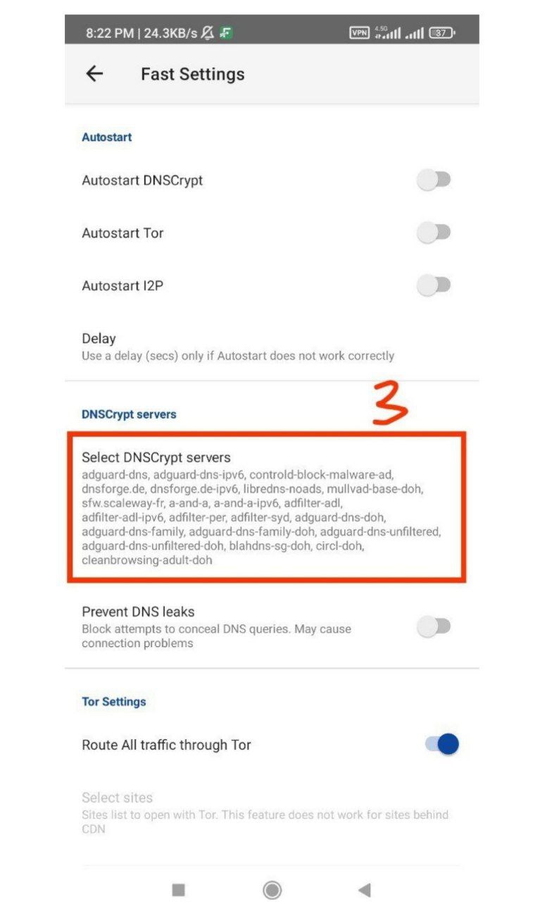 مرحله سوم: گزینه مشخص شده رو انتخاب کنید.