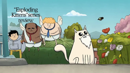 نقد انیمیشن انفجار گربه‌ ها Exploding Kittens 2024