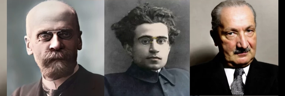 هایدگر_گرامشی_دورکیم