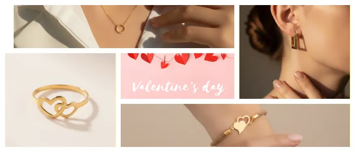 انواع طلا برای هدیه ولنتاین