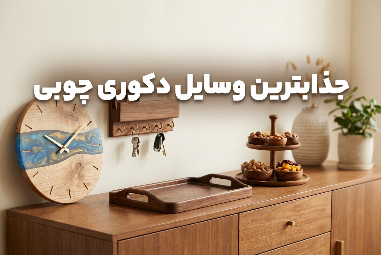وسایل دکوری چوبی