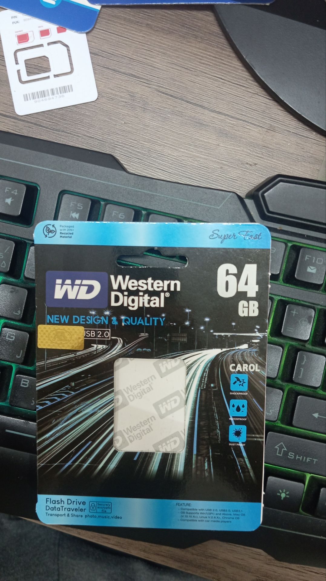 وسترن دیجیتال تقلبی