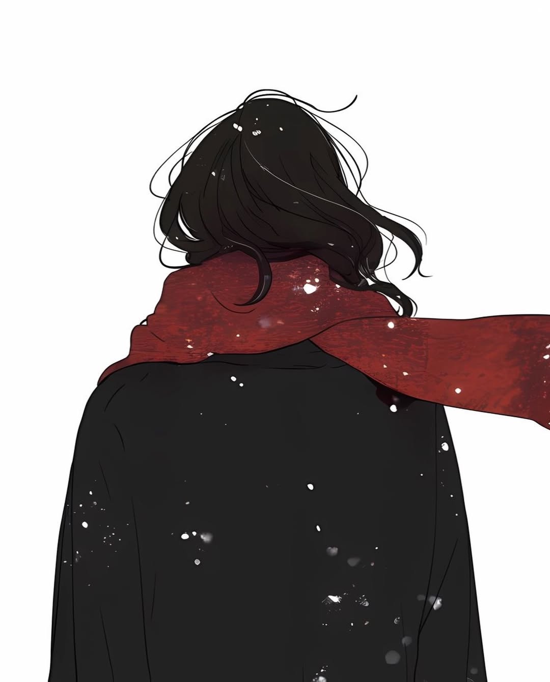 مثل میکاسا که ارن شال سرخی بهش داد و با خودش نگهش داشت. چیزی که بهم دادی رو از خودم دور نمیکنم... (سورس عکس (کش رفته شده از پست رندومی که اتفاقی از آفتاب گردون دیدم))