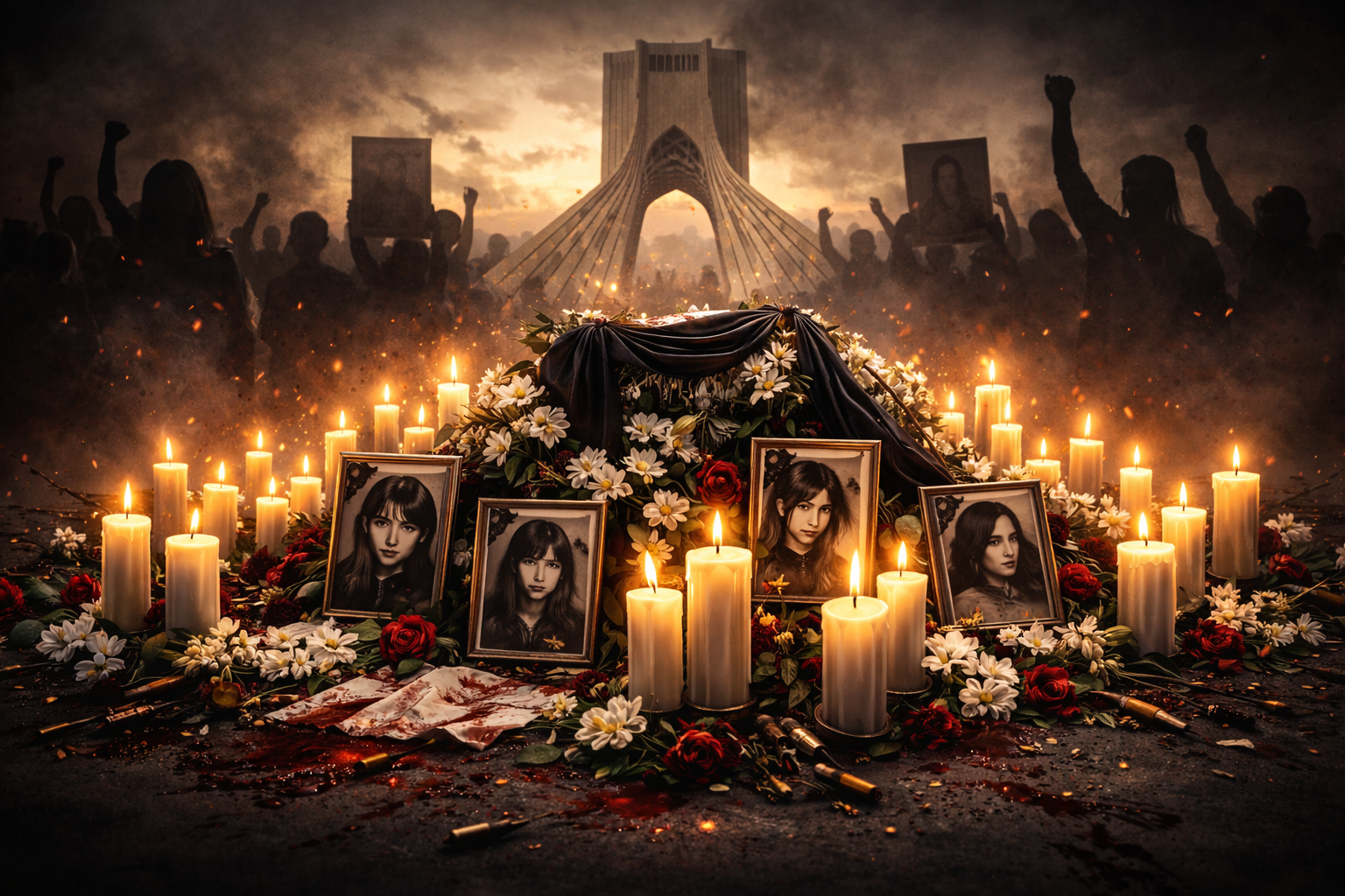 می‌بینمت در خون وطن...