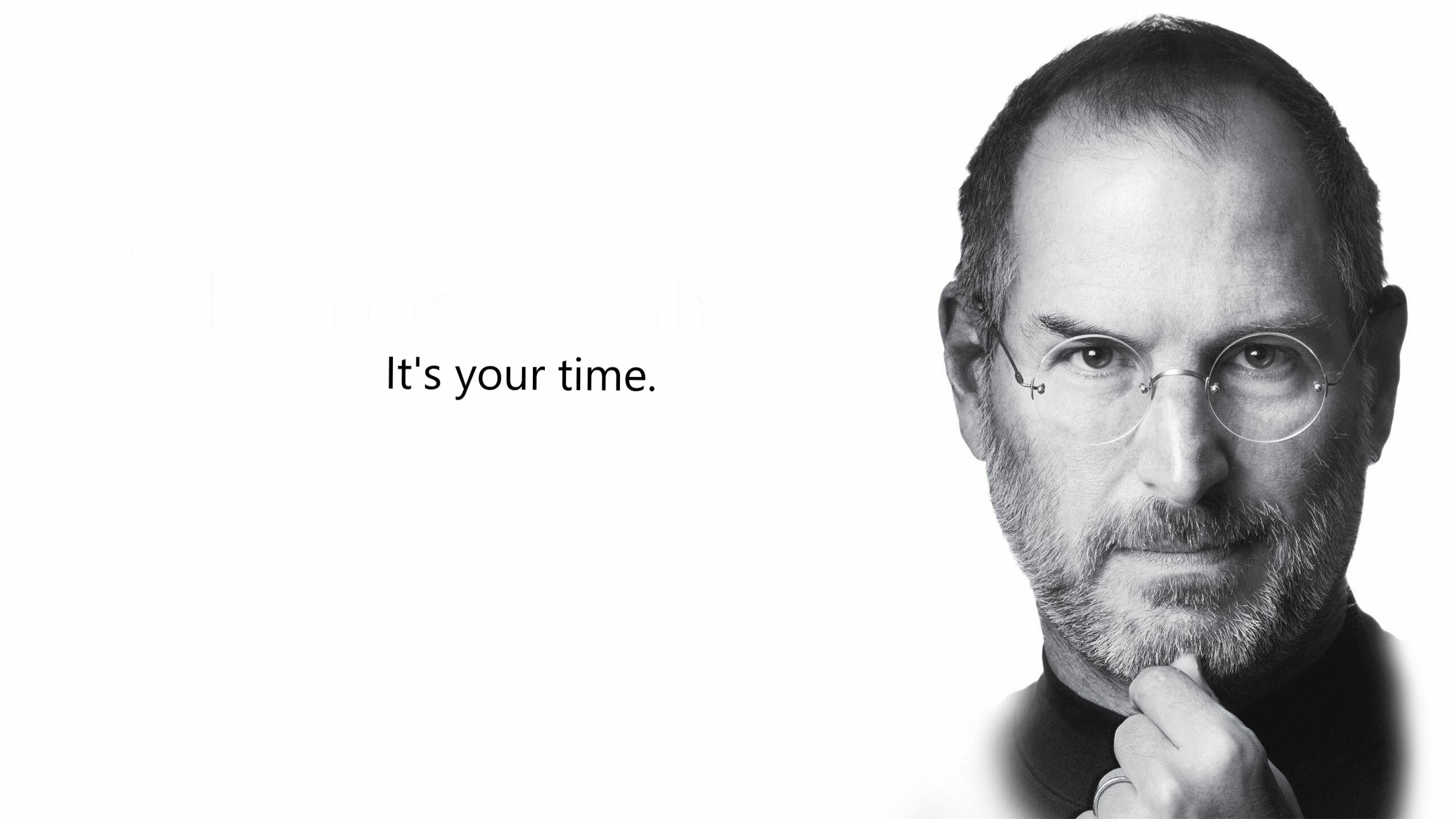 حضرت استیو جابز؛ پیامبر و یار مواقع تنهایی و سخت من.