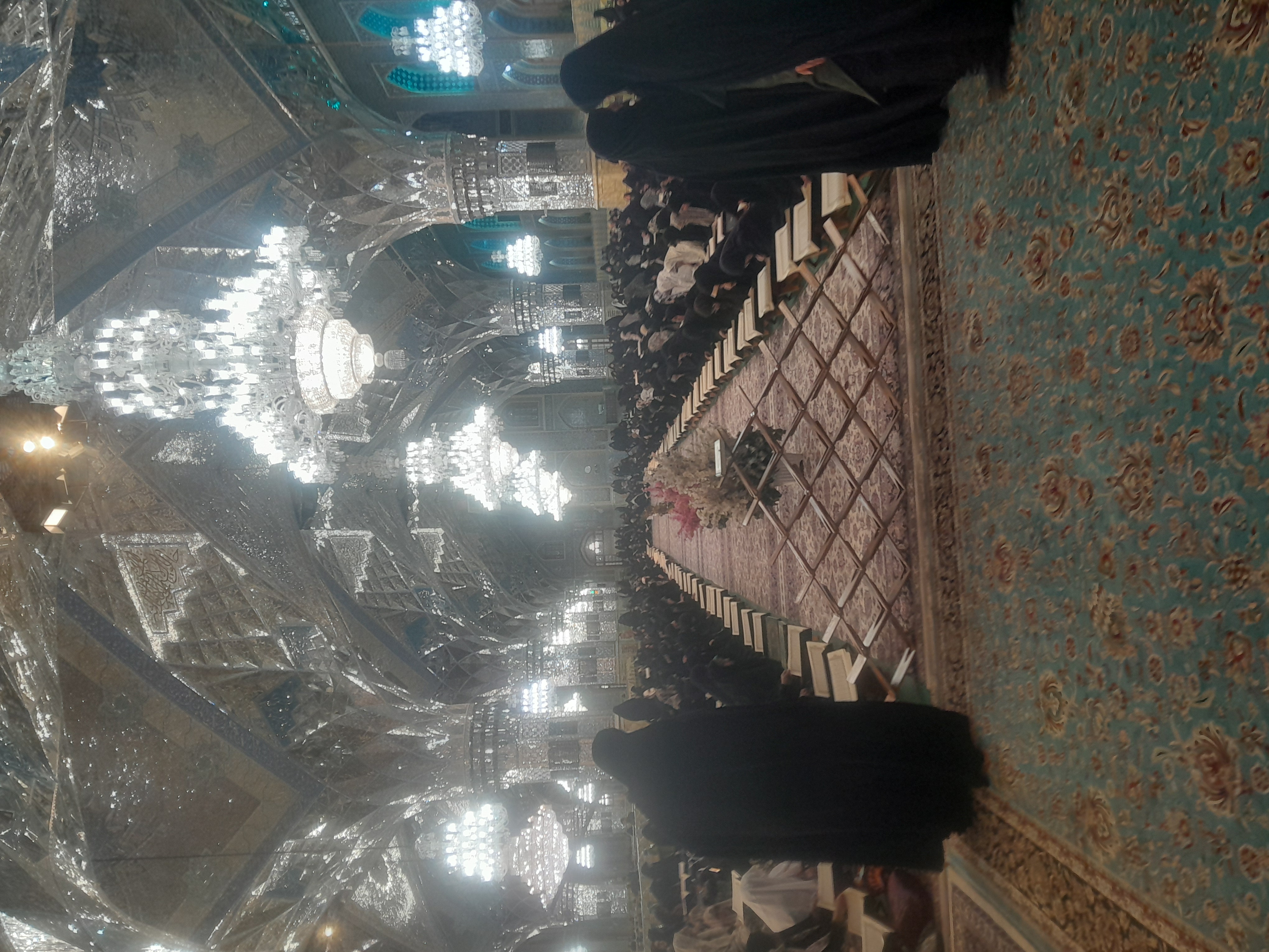 جزخوانیِ بین الطلوعین اولین جمعه ماه رمضون حرم امام رضا،